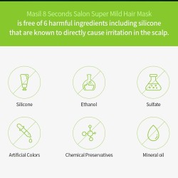 Masil 8 Seconds Salon Super Mild Hair Mask 100ml, 200ml