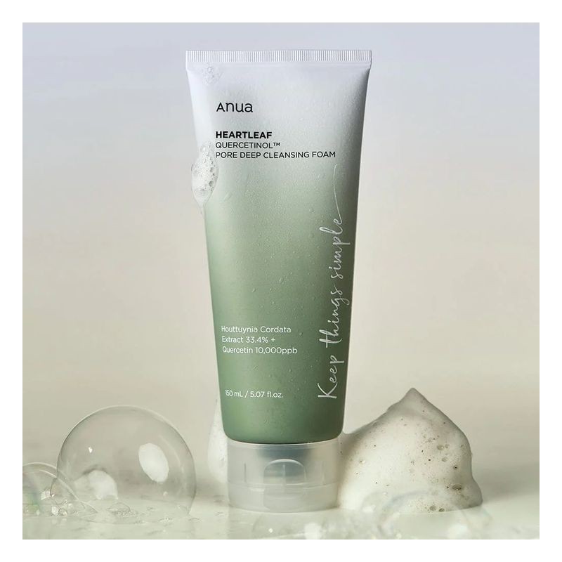 Anua Heartleaf Quercetinol Pore Deep Cleansing Foam 150ml