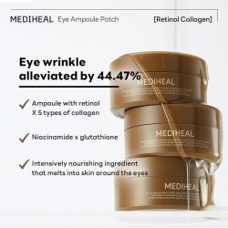 MEDIHEAL Retinol Collagen Eye Ampoule Patch 60pcs