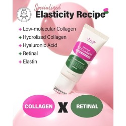 CKD Retino Collagen 300 – Kael ja dekolteekreem Guasha-massaažirulliga