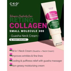 CKD Retino Collagen 300 – Neck Cream with Guasha Massager