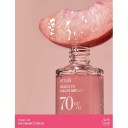 ANUA Peach 70% Niacin Serum – сыворотка для сияющей кожи