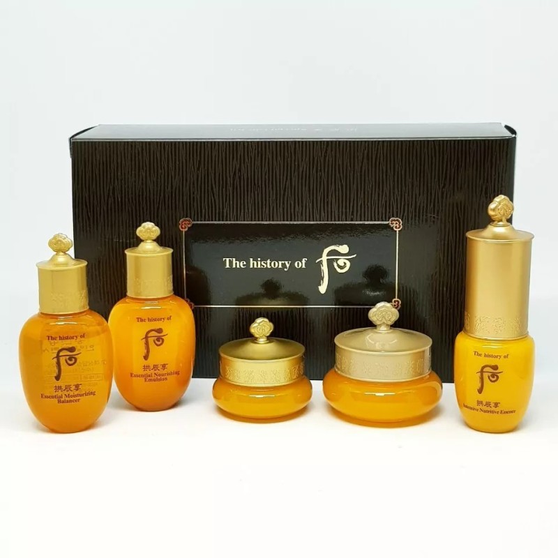 The History Of Whoo Gongjinhyang 5 pcs Special Gift Kit