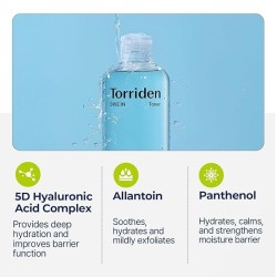 Torriden DIVE-IN Low Molecular Hyaluronic Acid Toner