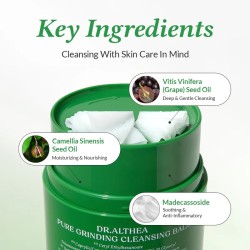 Dr. Althea Pure Grinding Cleansing Balm — õrn naha puhastus.