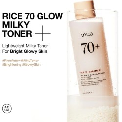 Anua Rice 70 Glow Milky Toner 250ml