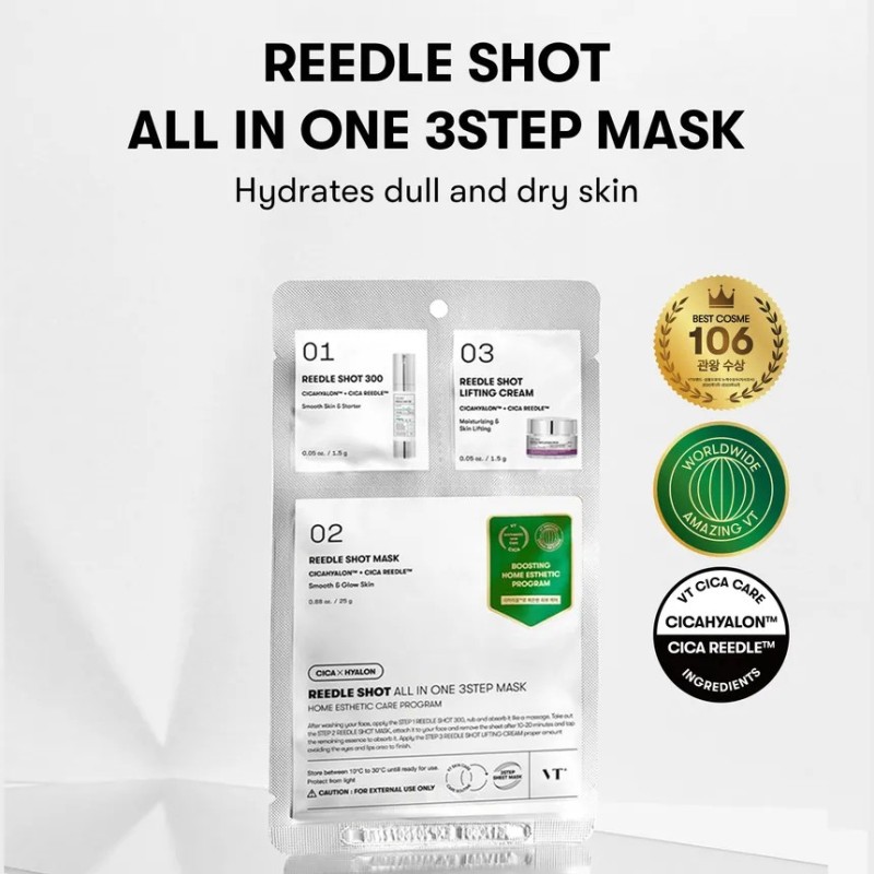 VT Cosmetics Reedle All-In-One 3 Step Mask