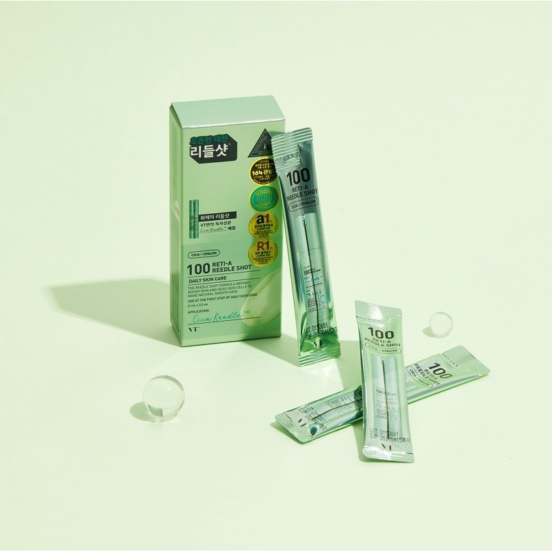 VT Cosmetics Reti-A Reedle Shot 100 Stick Pouch 2ml