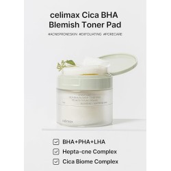 celimax Ji Woo Gae Cica BHA Blemish Toner Pad