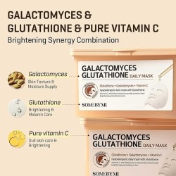 SOME BY MI Galactomyces Glutathione Daily Mask 30pc