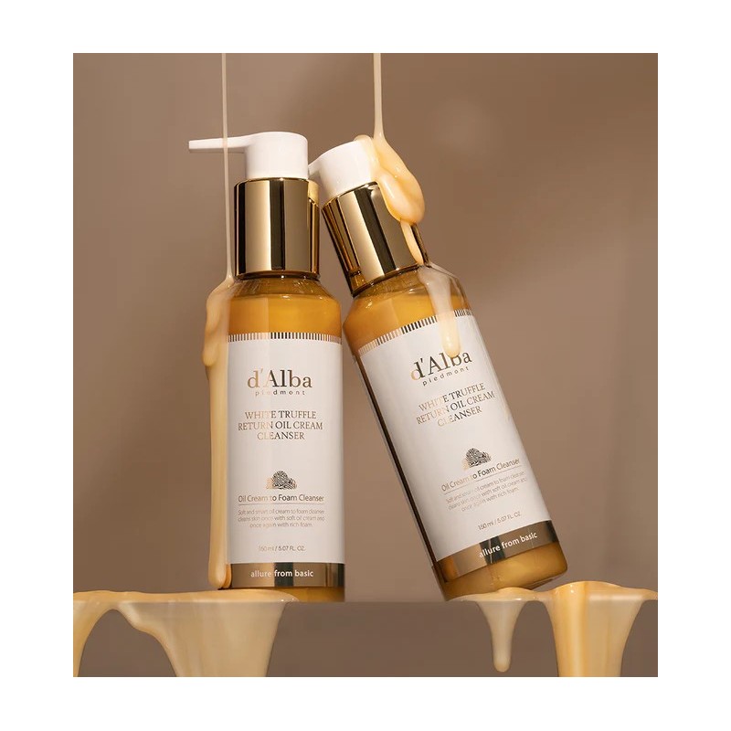 d'Alba White Truffle Return Oil Cream Cleanser