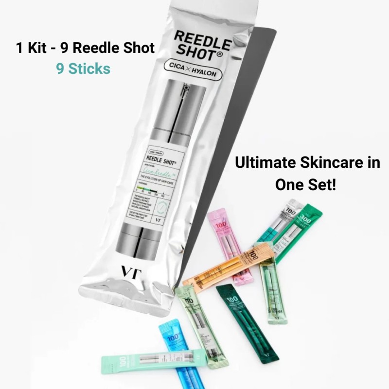 VT Cosmetics Reedle Shot Universe, 9-Stick pakki