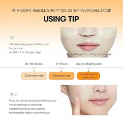 VT Cosmetics Vita-Light Reedle Shot 100 2Step Hydrogel Mask