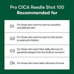 VT Cosmetics Pro Cica Reedle Shot 100 Stick-pakk 2ml