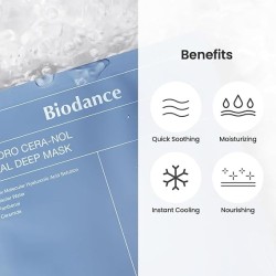 BIODANCE Cera-nol Gel Toner Pads + 4 Cera-Nol Mask [Set]