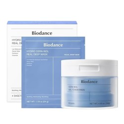 BIODANCE Cera-nol Gel Toner Pads + 4 Cera-Nol Mask [Set]