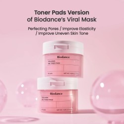 BIODANCE Collagen Gel Toner Pads + 4 Real Deep Mask [Set]