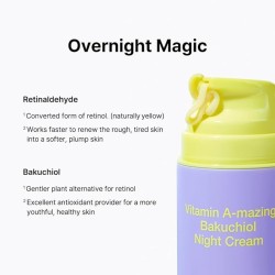 By Wishtrend Vitamin A-mazing Bakuchiol Night Cream 30ml