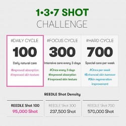 VT Cosmetics Reedle Shot 100 50ml + Reedle Shot 300 1ml* 3ea