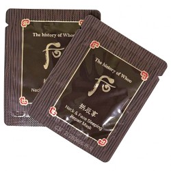 The History of Whoo Gongjinhyang Neck and Face Sleeping Repair Mask 2,5ml