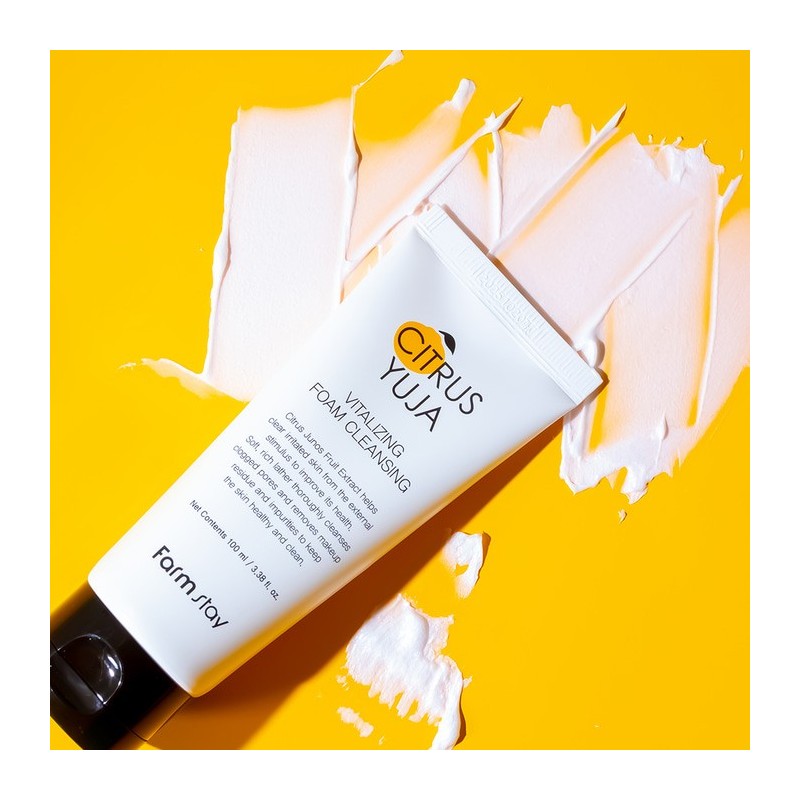 FarmStay Citrus Yuja Vitalizing Foam Cleansing 100 ml