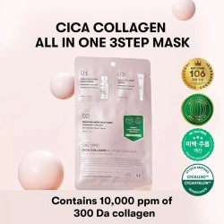 VT Cosmetics Cica Collagen All in One 3 Step Mask