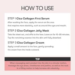 VT Cosmetics Cica Collagen All in One 3 Step Mask