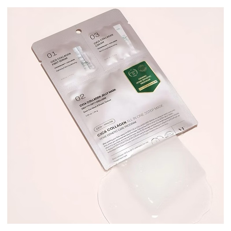 VT Cosmetics Cica Collagen All in One 3 Step Mask